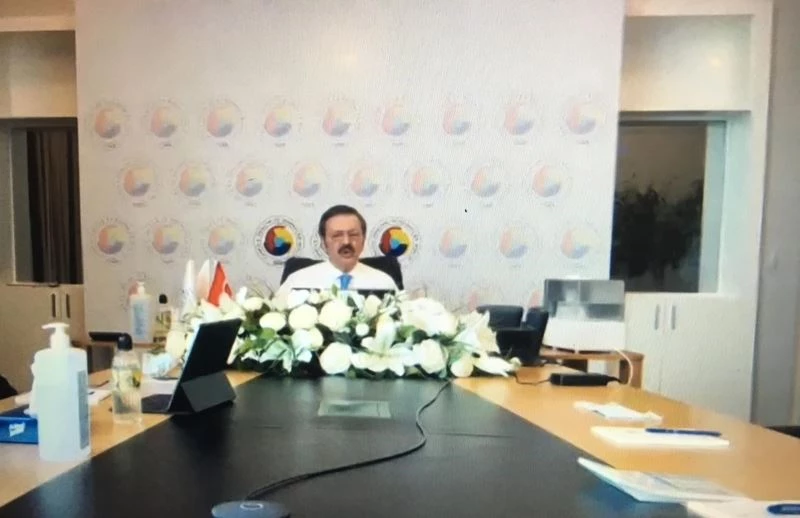 TOBB Başkanına talepler aktarıldı
