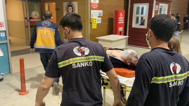 Kolunu makineye kaptıran işçi yaralandı
