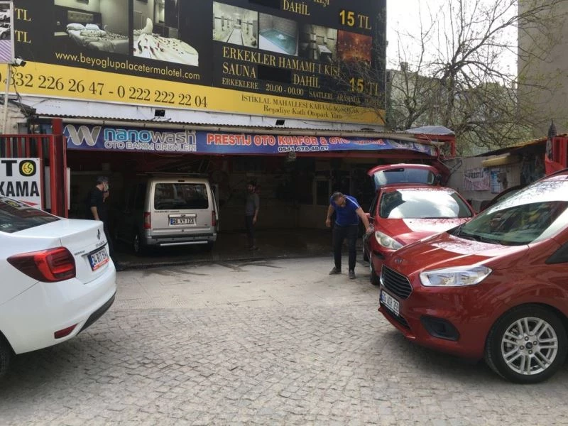 Kapanmada araçlarının temiz kalmasını isteyenler bakın soluğu nerede aldı?
