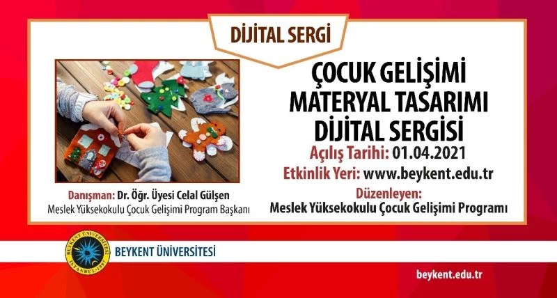 Geleceğin çocuk gelişimi uzmanlarından “Materyal Tasarımı Sergisi”
