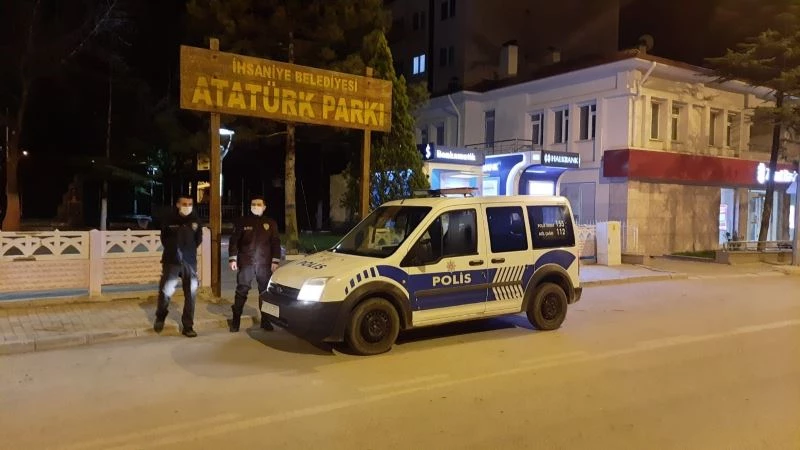 İhsaniye ilçesini sessize bürüdü
