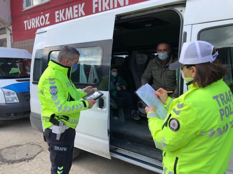 Yasağın son gününde emniyetten denetim
