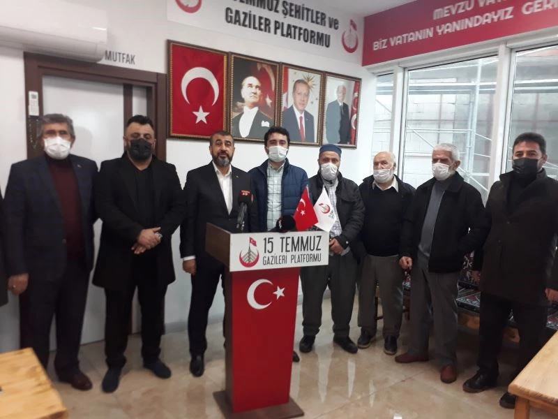 15 Temmuz Gazileri Platformu’ndan emekli amirallere tepki
