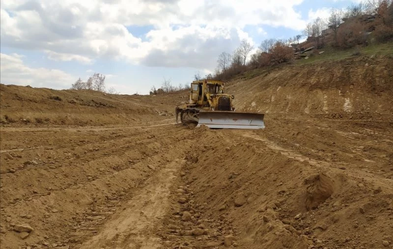 Üretici için yeni HİS göletleri yapılıyor
