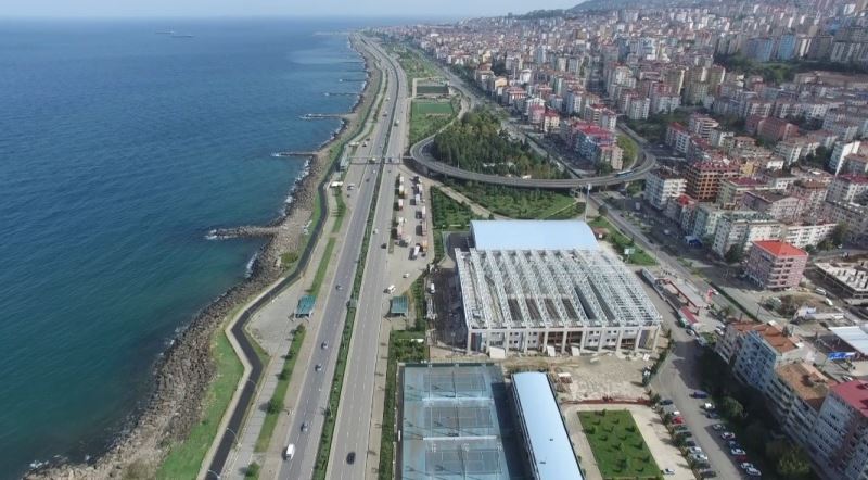 Deniz kenti Trabzon’un sahilindeki 5 yıllık değişim
