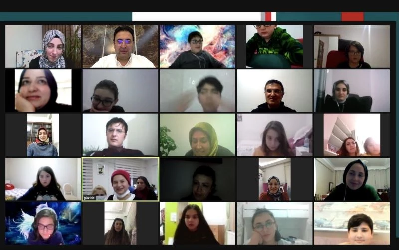 Özel Bilge Koleji Güzide Bakım Merkezini online konuk  etti
