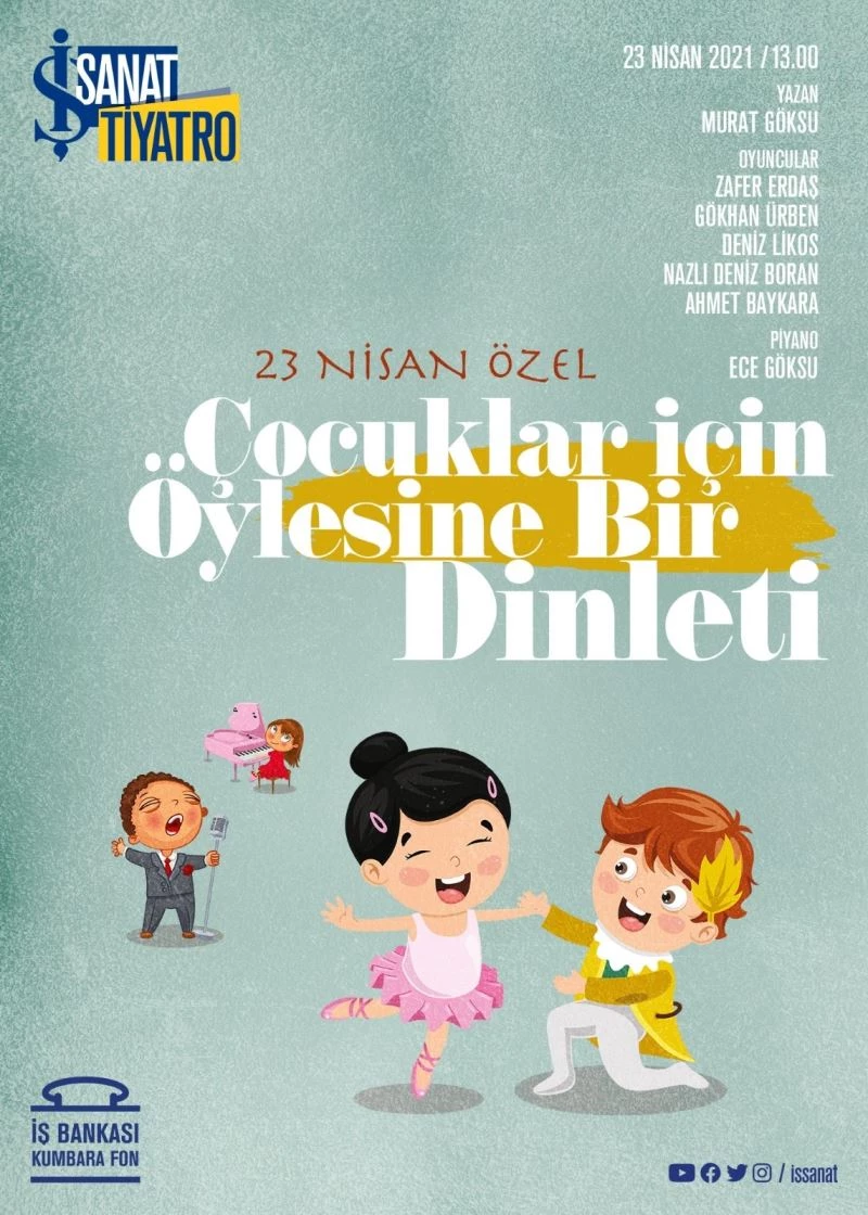 İş Sanat Masal Tiyatrosu’nda ‘Peter Pan’ haftası
