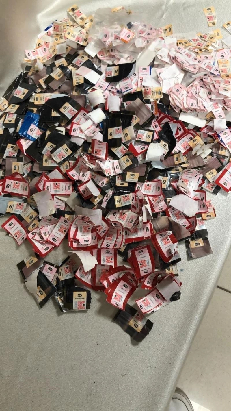 Sivas’ta bin 180 adet sigara bandrolü ele geçirildi
