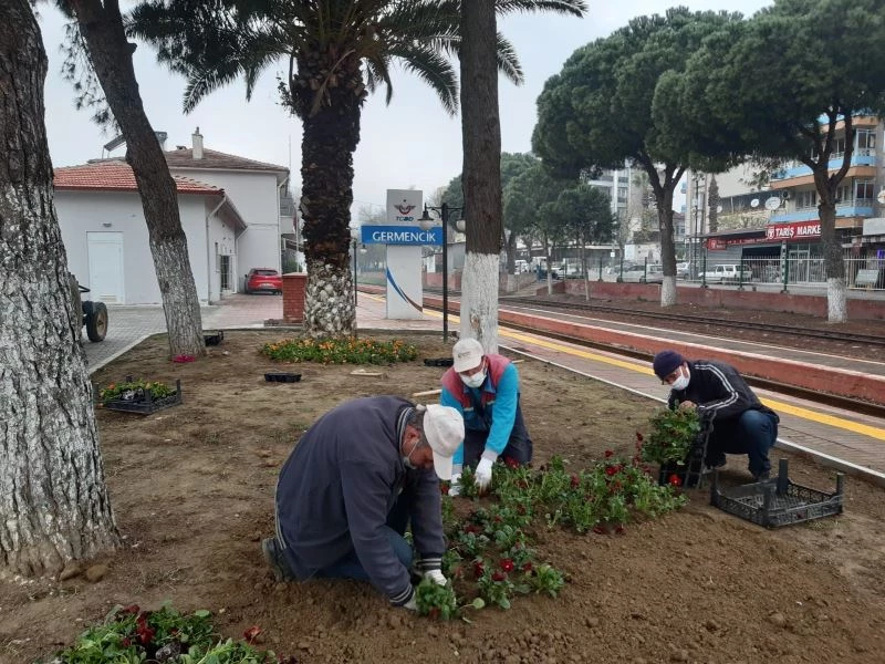 Germencik Belediyesi kent estetiğine yönelik çalışmalarını sürdürüyor
