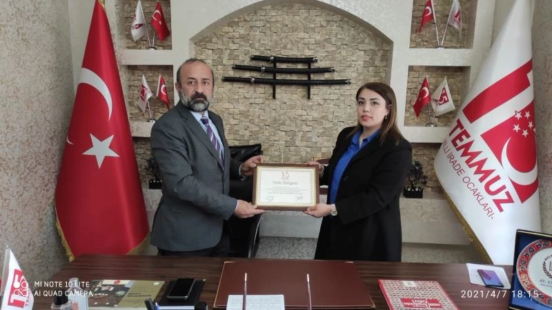 Av. Aslı Gizem Gündüz, Kadın Kolları Genel Başkanlığına atandı
