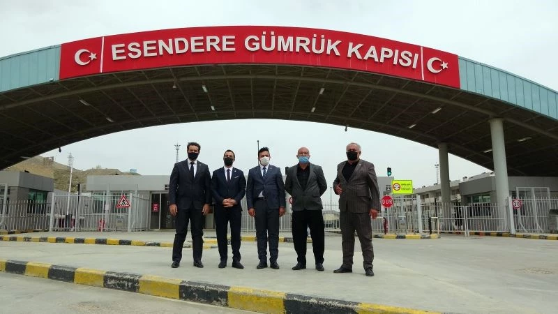Oda başkanlarından Esendere Sınır Kapısı’na ziyaret
