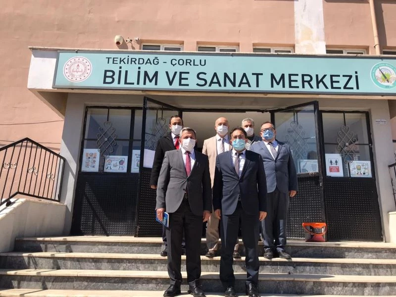 Özel Eğitim ve Rehberlik Hizmetleri Genel Müdürlüğünden Çorlu’daki eğitim kurumlarına ziyaret
