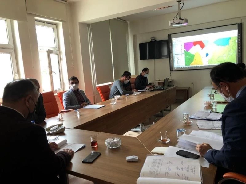 Iğdır ile Ağrı arasında bulunan sınırlar için toplantı yapıldı
