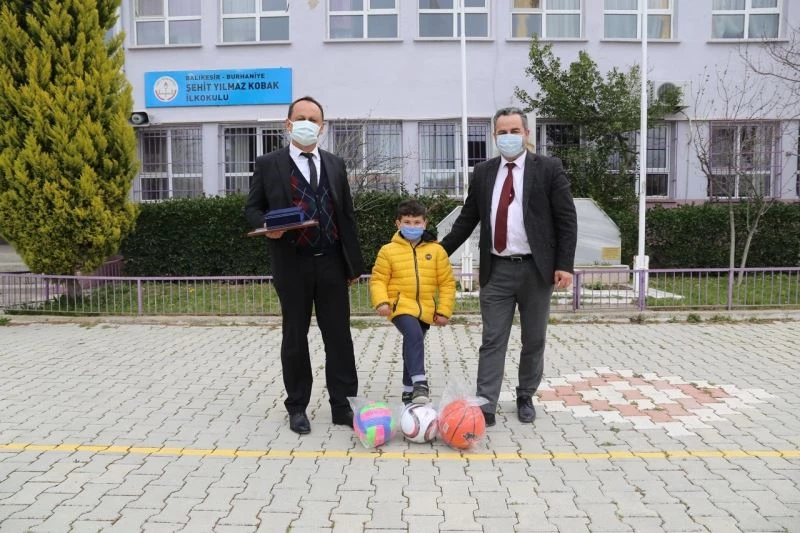 Burhaniye atık pil toplamada başarılı oldu
