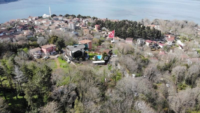 Sedat Peker’in Beykoz’daki villası havadan görüntülendi

