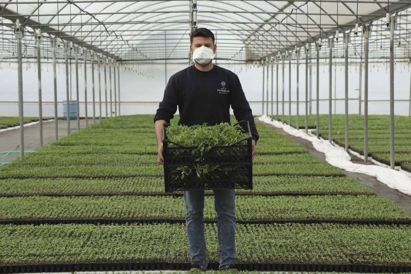 Ata tohumları vatandaşların bahçesiyle buluştu
