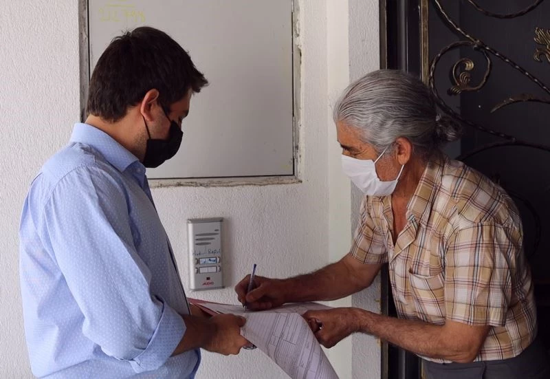 Tam kapanmada hizmet vatandaşın ayağına gidiyor
