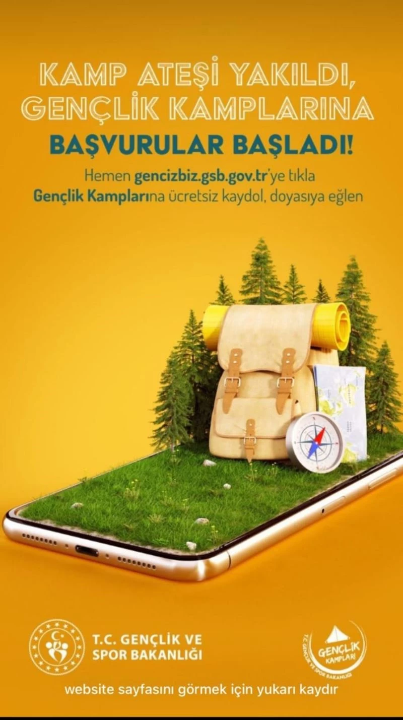 Sinoplu gençlere davet: Gençlik kampları başvuruları başladı
