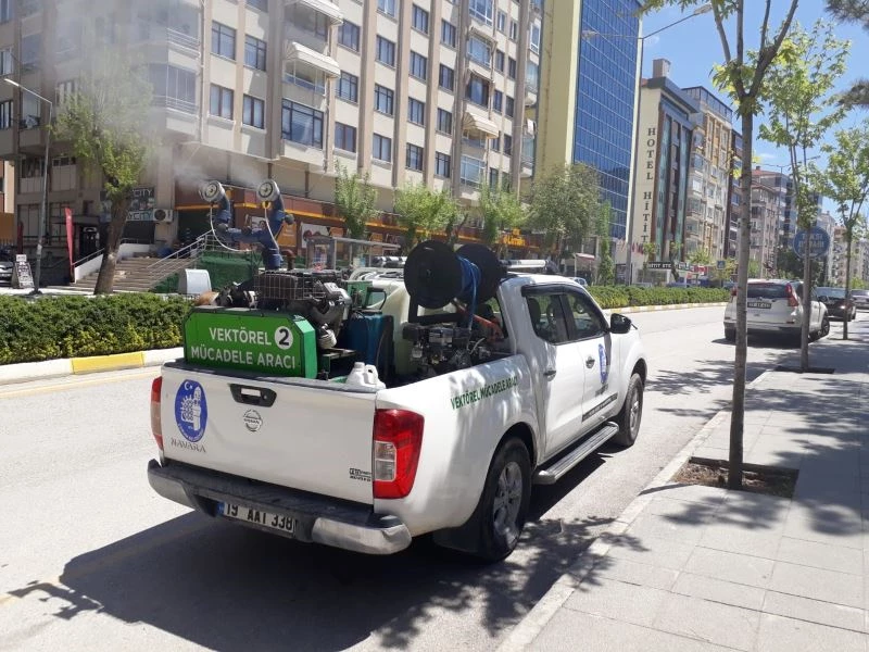 Çorum’da vektörel mücadele aralıksız devam ediyor
