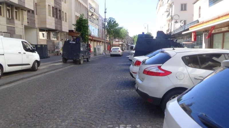 Diyarbakır’da tam kapanmanın 11’inci gününde de sessizlik hakim

