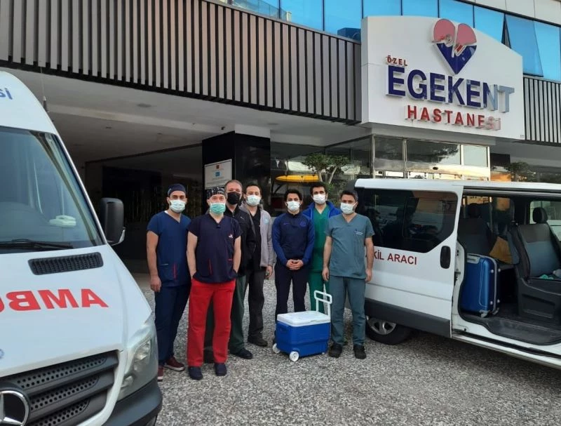 Beyin ölümü gerçekleşen hastanın organı umut oldu
