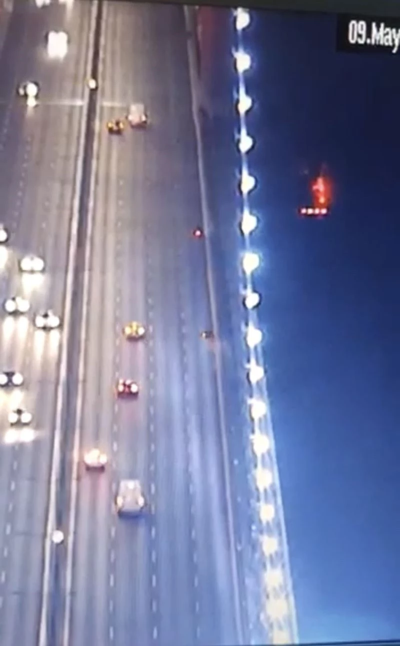 FSM’de motosikletli gencin hayatını kaybettiği kaza kamerada
