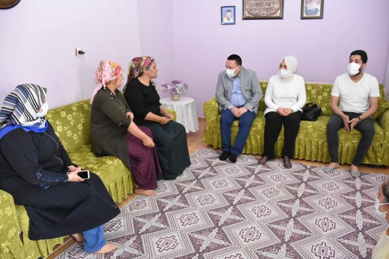 Başkan Beyoğlu, Lice depremi mağdurlarını unutmadı
