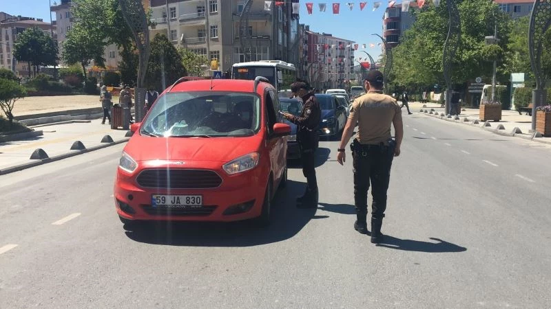 İlçenin giriş ve çıkışları mercek altında
