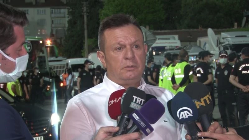 Ali Çetin: “Keşke elimizde olsaydı da takımı sahadan çekebilseydik”
