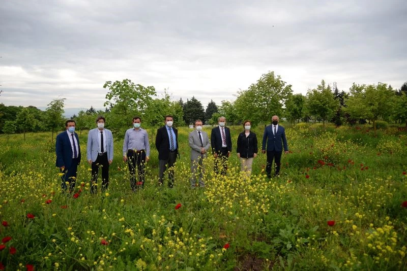 BUÜ Ziraat Fakültesi hasat rekoruna koşuyor
