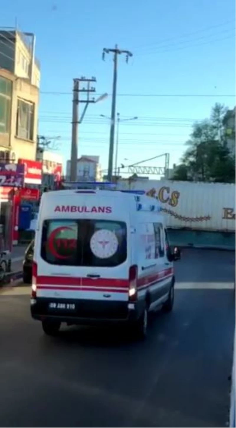 Trenin makas değişimi vakaya giden ambulansı dakikalarca bekletti
