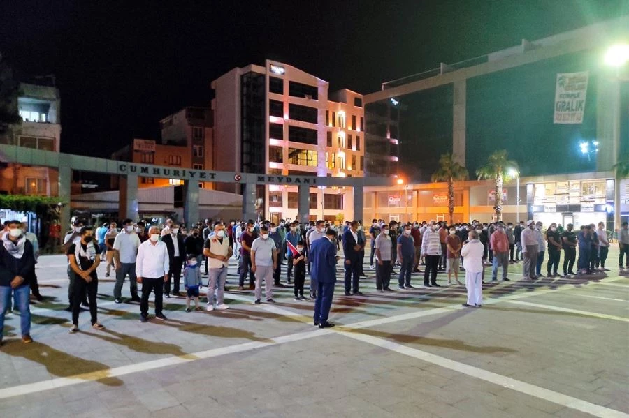 Siyonist zulüm Osmaniye’de lanetlendi