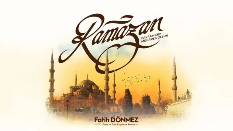 Bakan Dönmez, Ramazan Bayramı’nı kutladı
