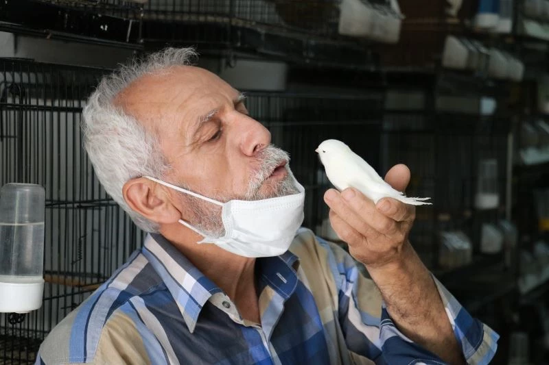 Kuşlara adanmış bir hayat
