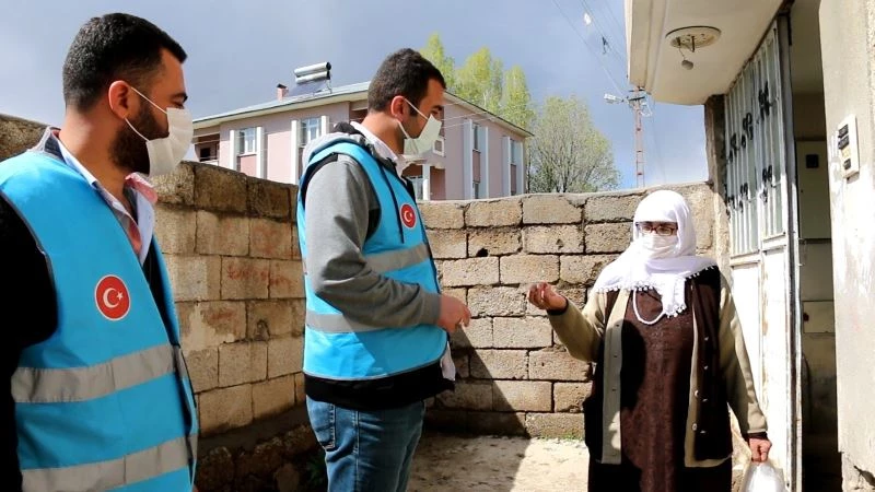 Vefa Sosyal Destek Grubundan vatandaşa destek

