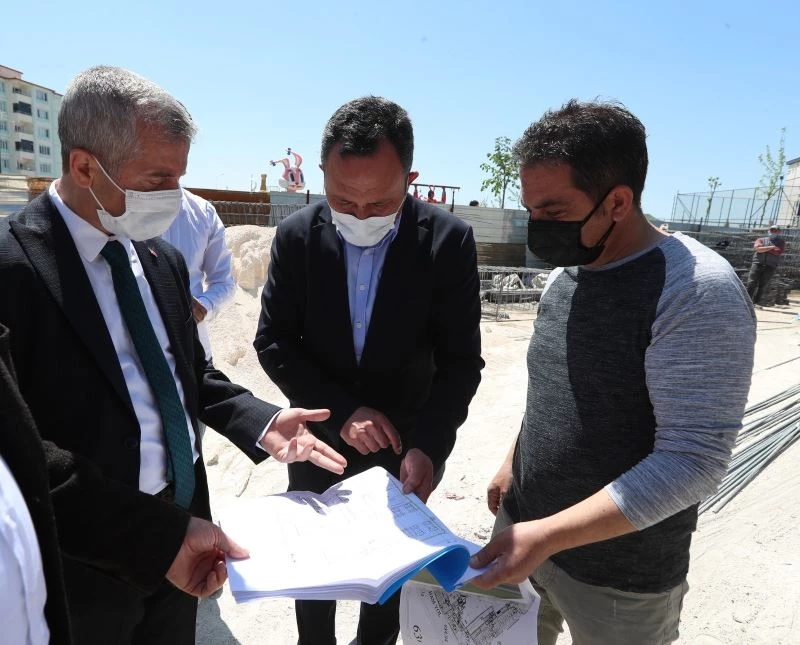 Mavikent’te çalışmalar son sürat
