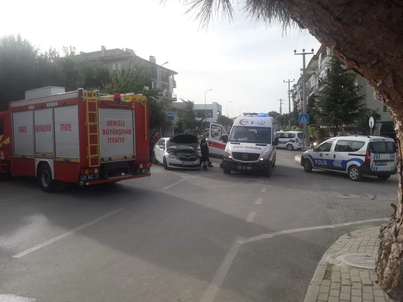 Araması olan sürücü kaza yapınca gözaltı kaçınılmaz oldu
