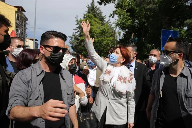 İYİ Parti Genel Başkanı Akşener Isparta