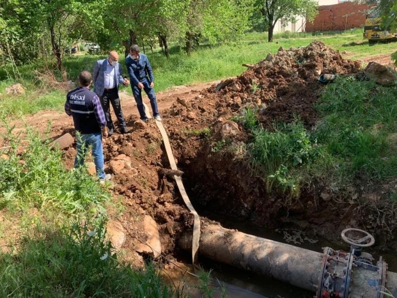 Ergani’de Hoşan terfi istasyonunda revizyon çalışmaları başladı
