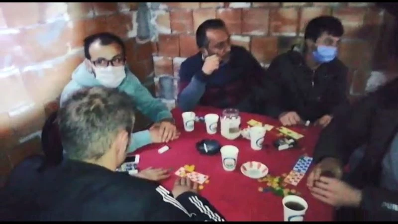 Jandarmadan inşaata tombala baskını
