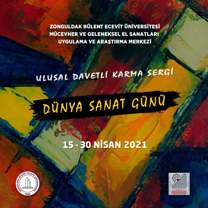 Dünya Sanat Günü ulusal davetli online karma sergisine büyük ilgi
