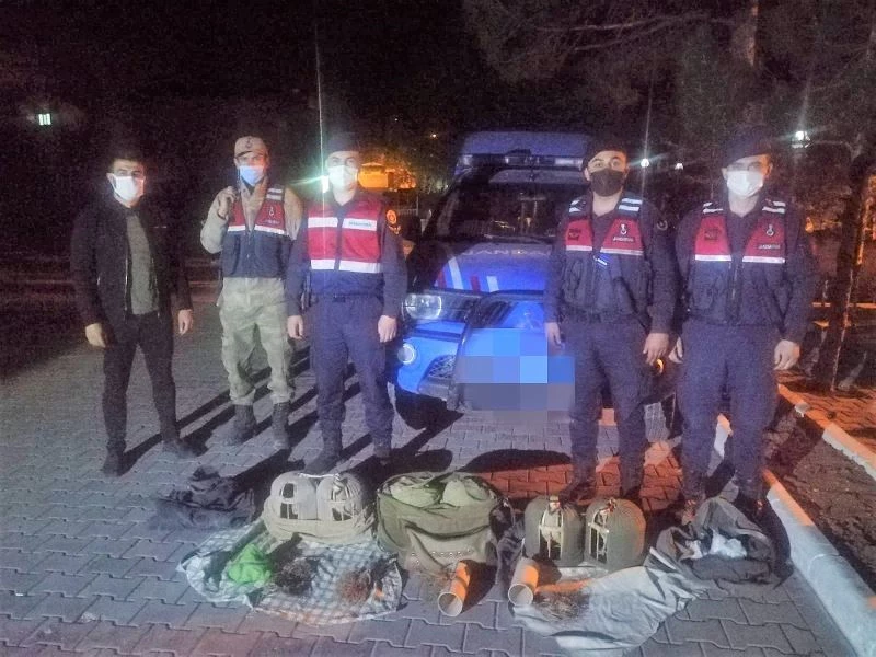 Kaçak keklik avlayan 3 kişiye tam kapanmayı ihlalden 2 bin 700 lira ceza
