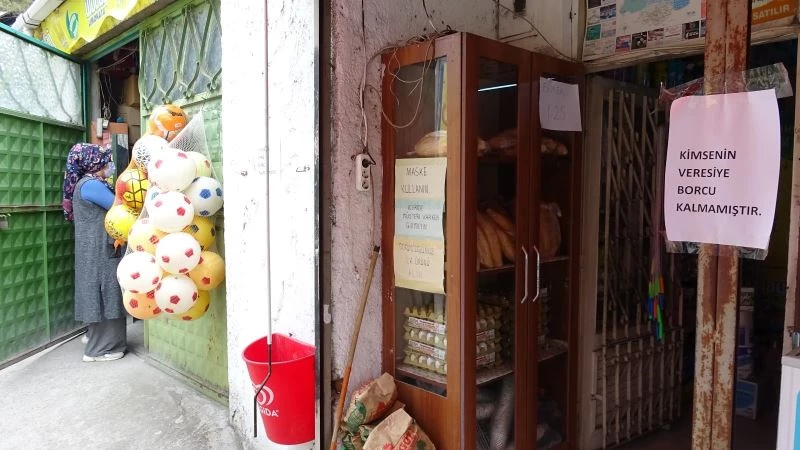 Gizemli hayırsever 6 bakkalın veresiye defterini kapattı
