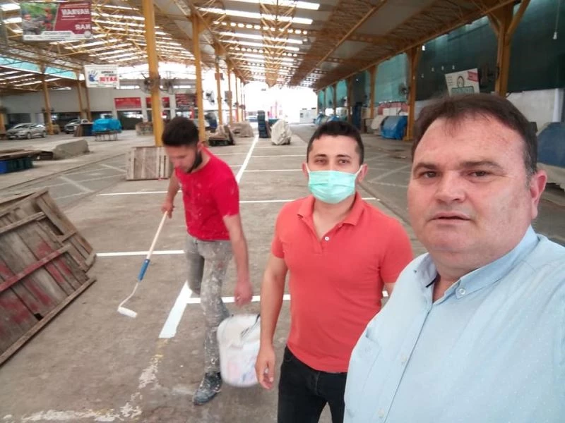 Balıkesir’de pazarcılar hazırlıklara başladı
