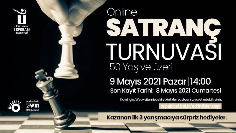 Tepebaşı’ndan onlıne satranç turnuvası
