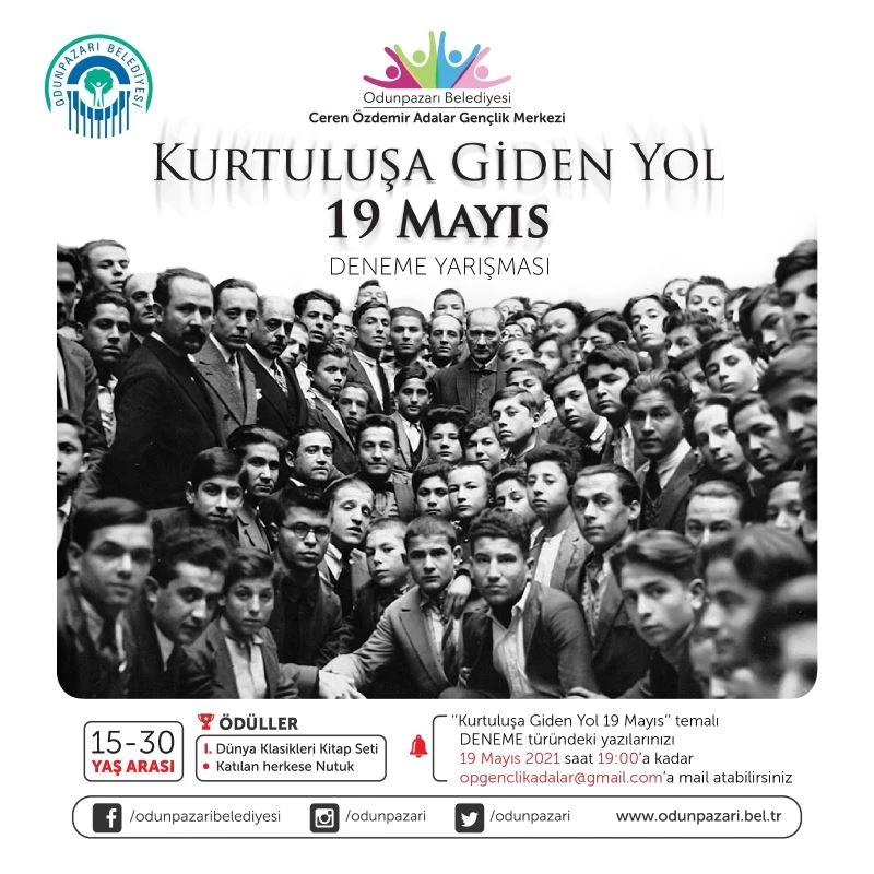 Odunpazarı’ndan Kurtuluşa Giden Yol 19 Mayıs deneme yarışması
