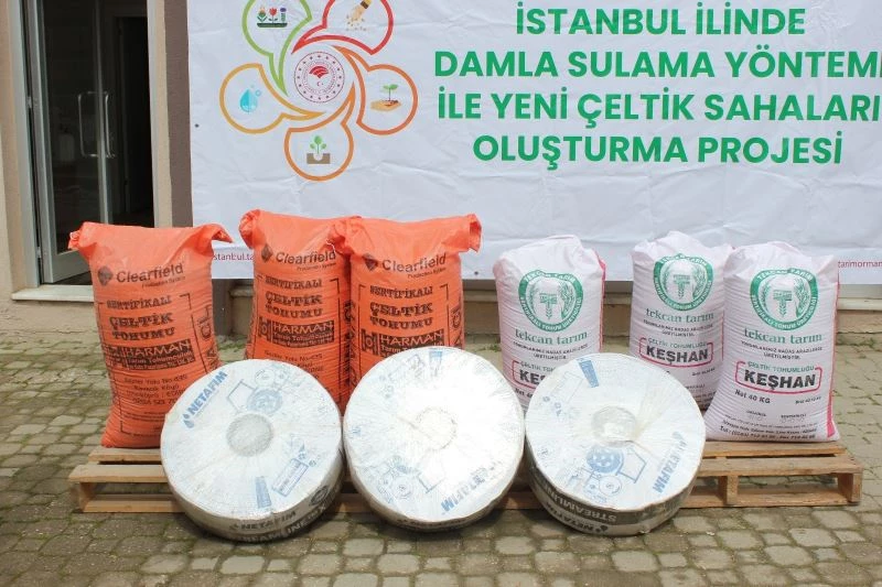 Çatalca’da çeltik ekiminde yeni dönem
