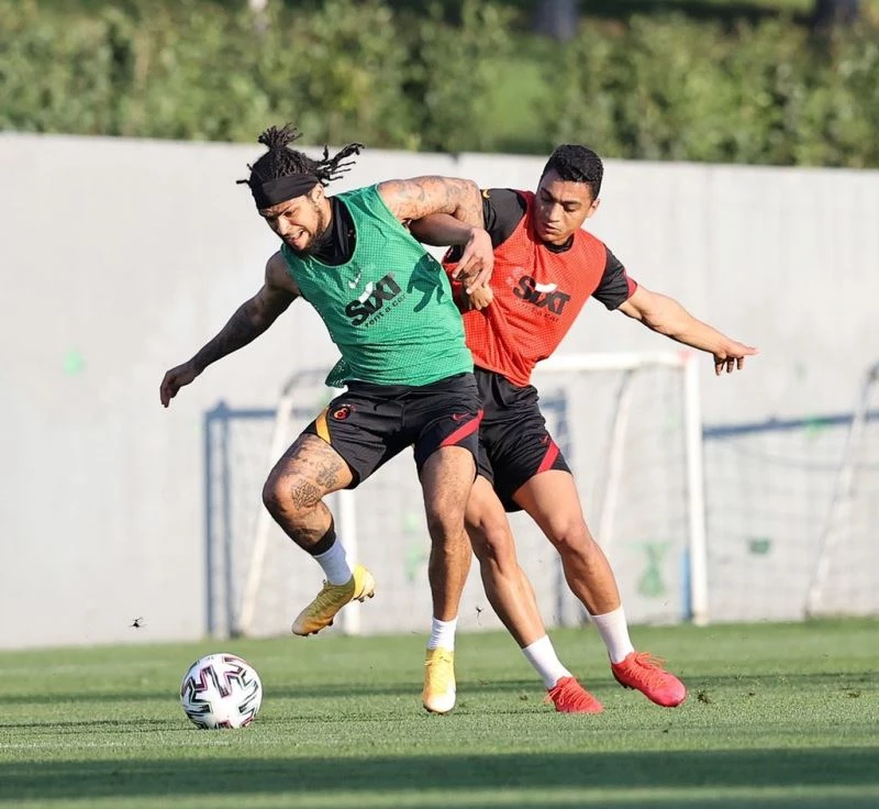 Galatasaray derbinin taktiğini çalıştı
