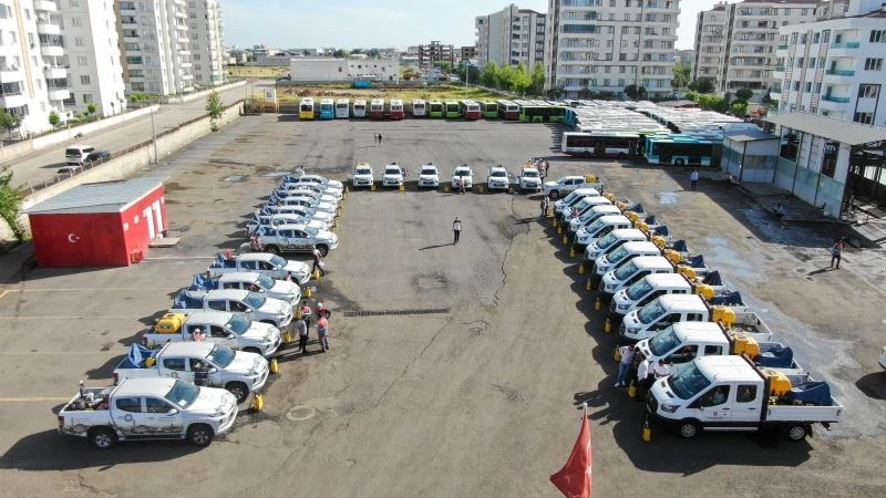 Diyarbakır’da ilaçlama ekipleri işbaşında
