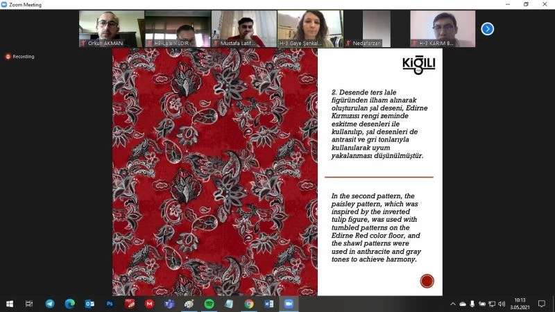 Edirne Kırmızısı uluslararası kongrede
